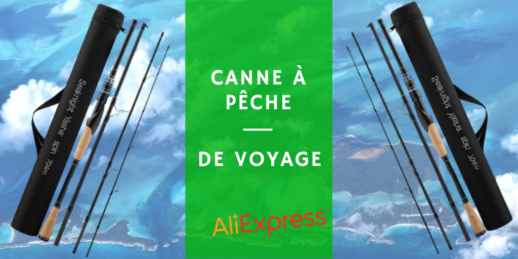 ▷ Canne à Pêche de Voyage AliExpress 